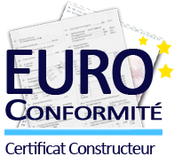 Euro-Conformite.com  vous propose le certificat de conformité